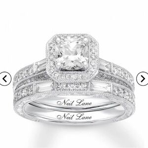 Silver Women's Ring Set